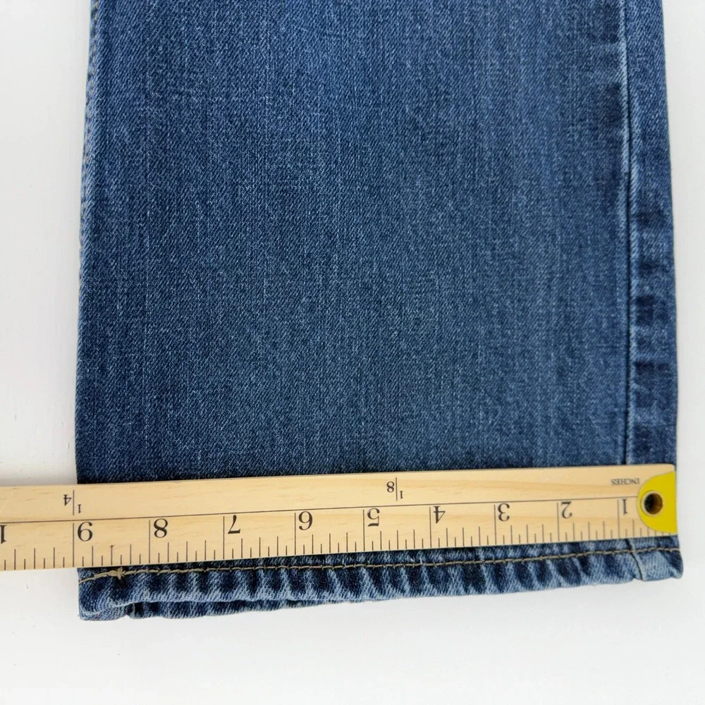 Levi's 527‎ Mens Jeans Boot Cut Blue Denim 36x34 - Picture 10 of 15